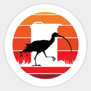 Ibis Sunset Sticker